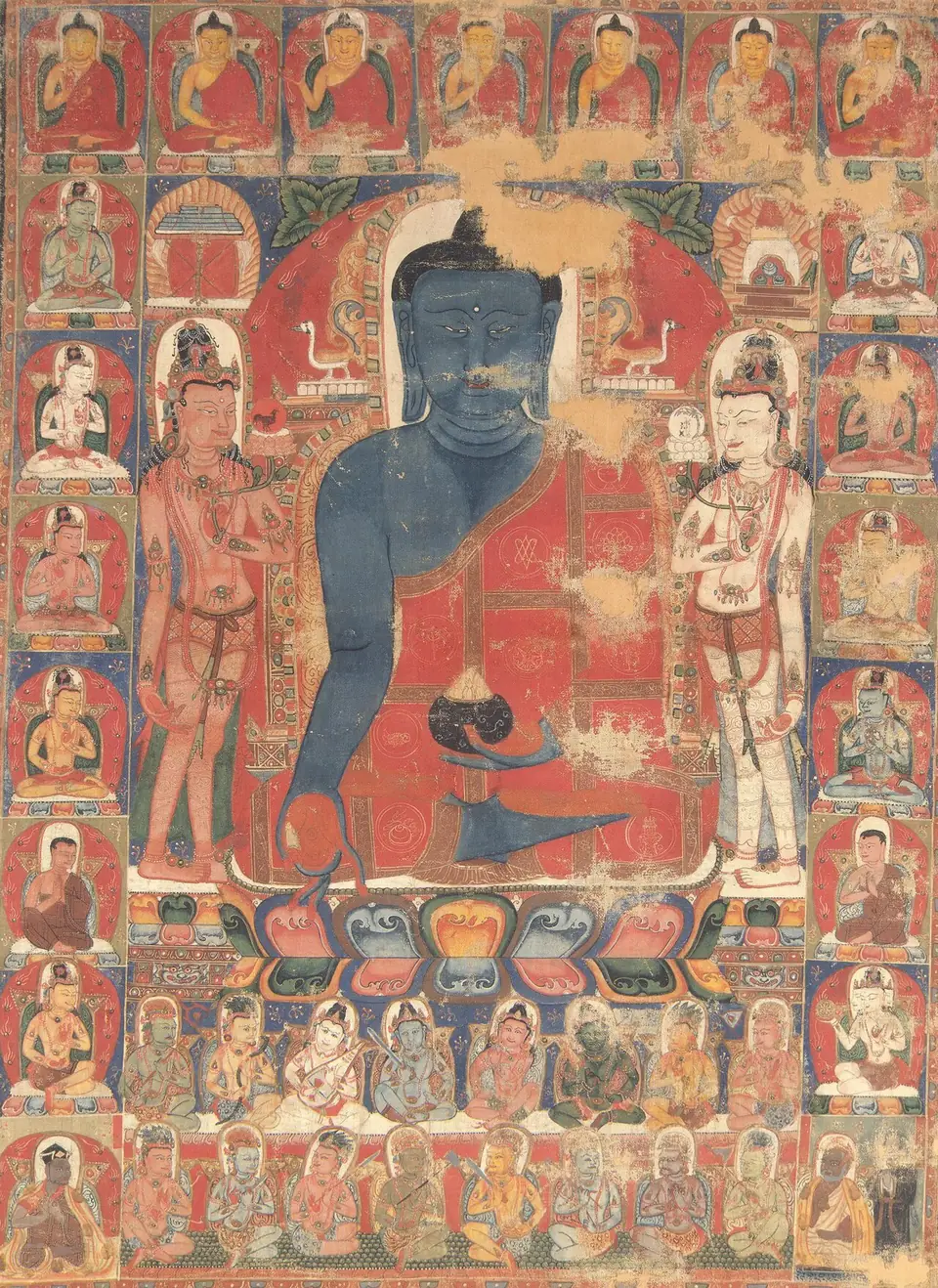 Dipinto dell'Asia centrale